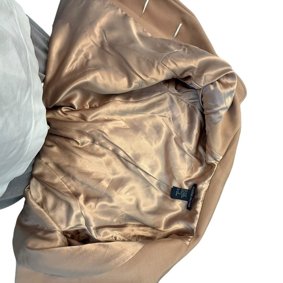 Elegant Tan Women's Coat Boston Proper - Picture 7 of 10